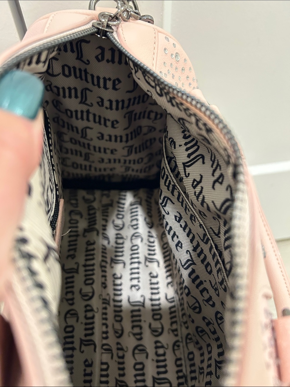 Juicy Couture (NWT) Dazzle Satchel in Pink Clay - Picture 13 of 13